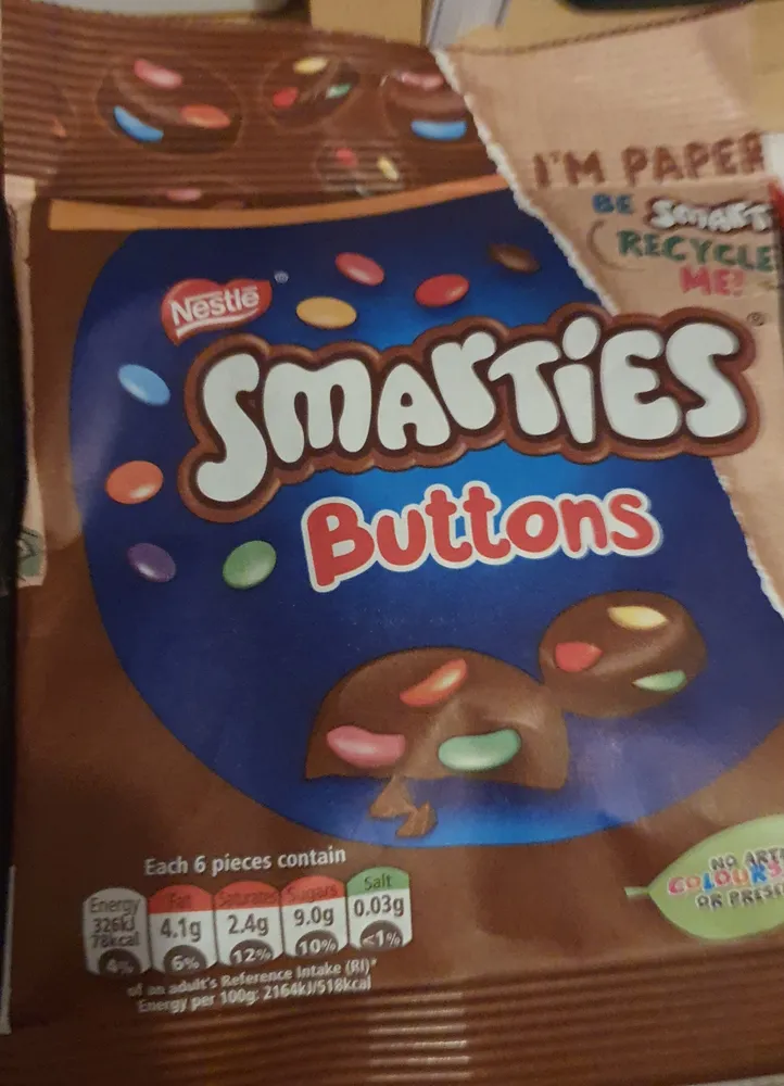Smarties Buttons