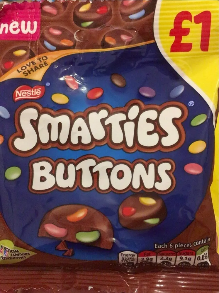Smarties Buttons