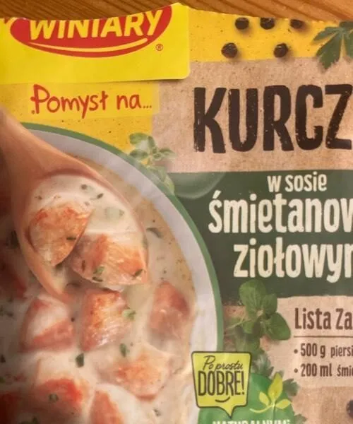 Pomysł na... - Kurczak w sosie śmietanowo-ziołowym