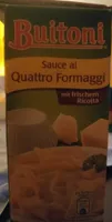 Buitoni Sauce Quattro Formaggi