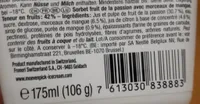 Sorbet fruit de la passion avec morceaux de mangue