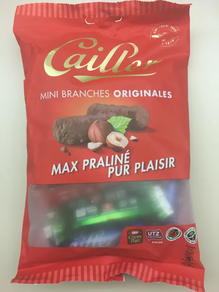 Cailler Branches Lait Mini 200 GR