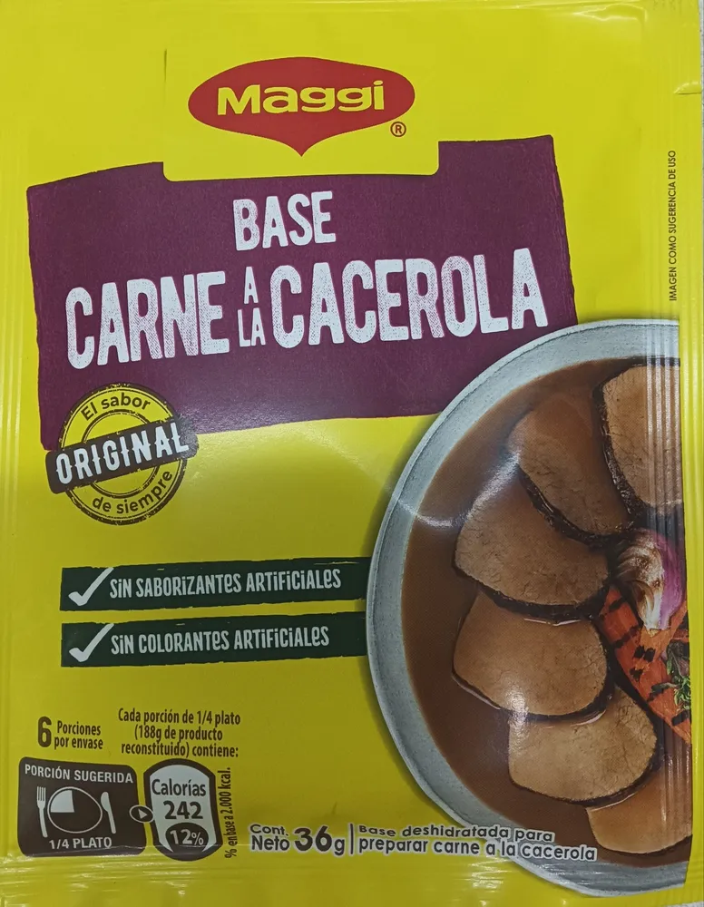 Base carne a la cacerola