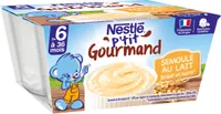 NESTLÉ P'TIT GOURMAND Semoule au Lait - 4 x 100g - Dès 6 mois