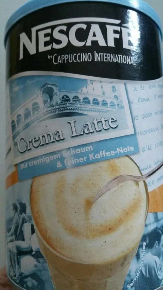 Nescafé capuccino international