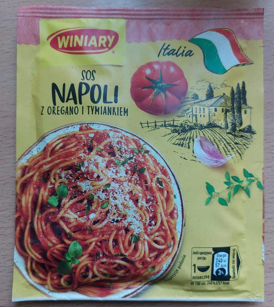 Sos Napoli z oregano i tymiankiem
