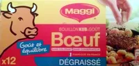 Bouillon Kub Goût Boeuf