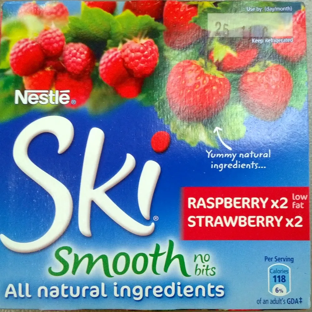 Ski Smooth 2xRaspberry 2xStrawberry
