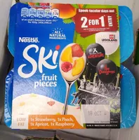 Ski fruit pieces