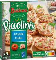 PICCOLINIS mini-pizzas surgelées Thon