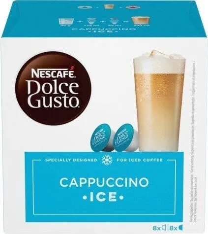 Gusto Cappuccino Ice Coffee Pods Capsules Per Box