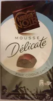 Mousse délicate fine coque de lait