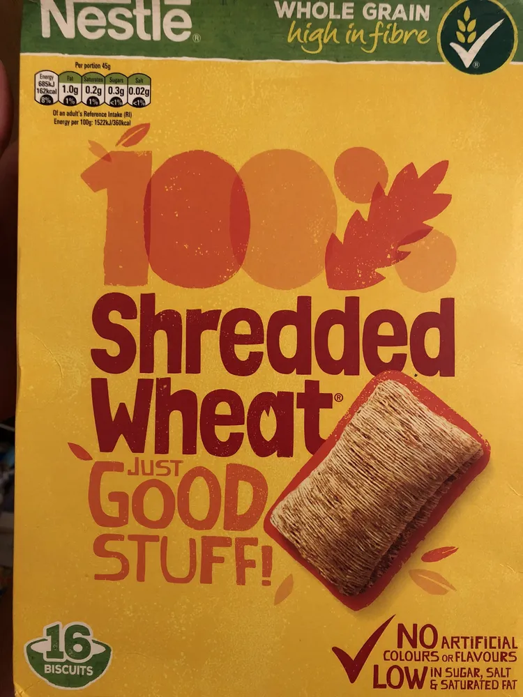 Shredded Wheat 16s imp