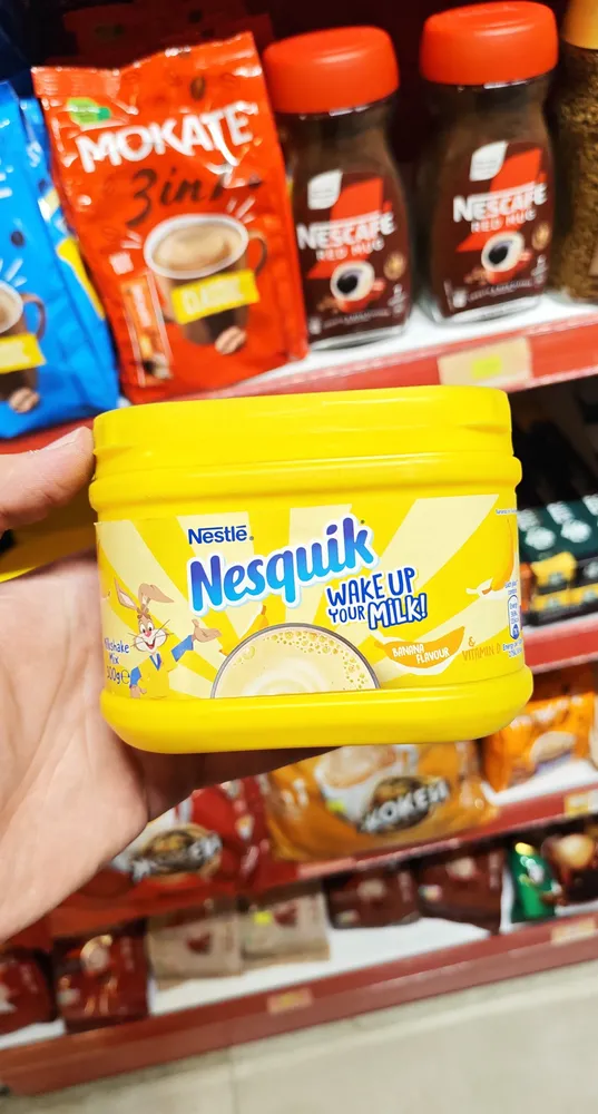 Nesquik banana flavor
