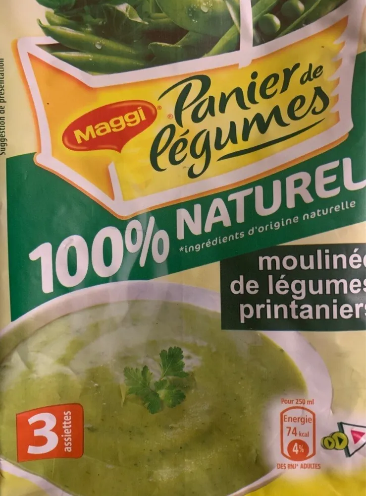 MOULINEE DE LEGUMES PRINTANIERS