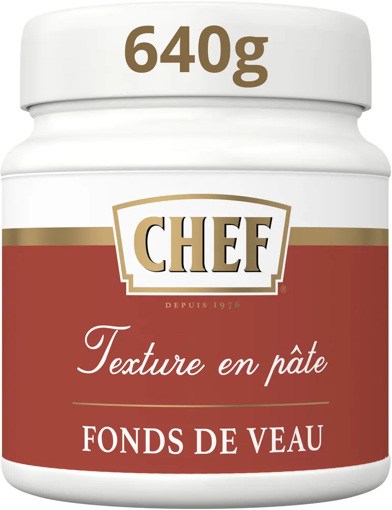 Fonds de Veau Premium CHEF Pot de 640 g pour 8 L à 15 L