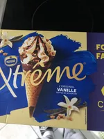 Cônes Extrême Vanille