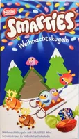 Smarties Weihnachtskugeln