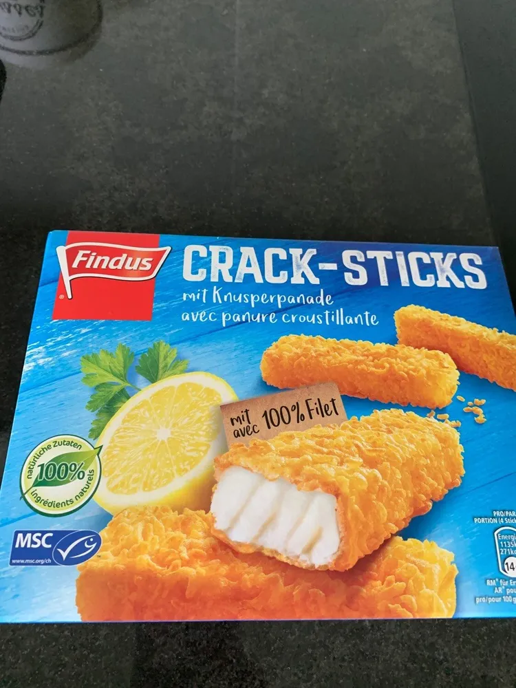 Crack-Sticks mit Knusperpanade 10 Stück - 01.10.21