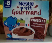 Pack 8X100G P'tit Gourmand Chocolat