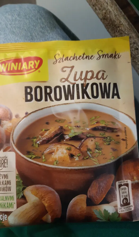 zupa borowikowa