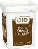 Fonds Brun Lié Demi-Glace CHEF - Boîte de 900 g jusqu'à 30 L