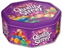 Quality Street Chocolate Jar