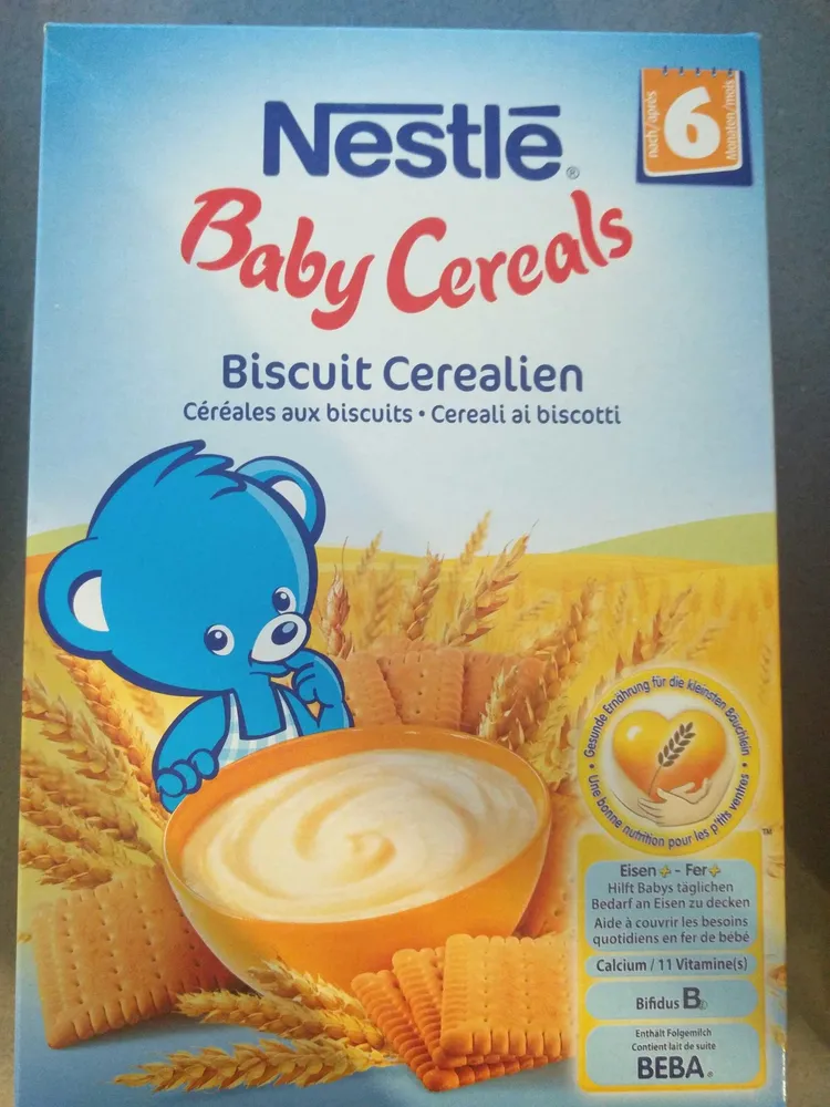 Baby Cereals Biscuits Nestlé 450 Gr, 1 Paquet