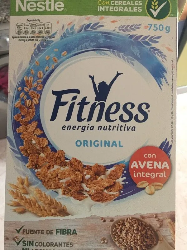 Fitness original cereales de desayuno con avena integral