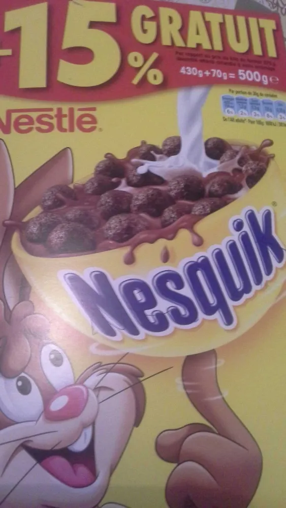 Nesquik (+15% gratuit)