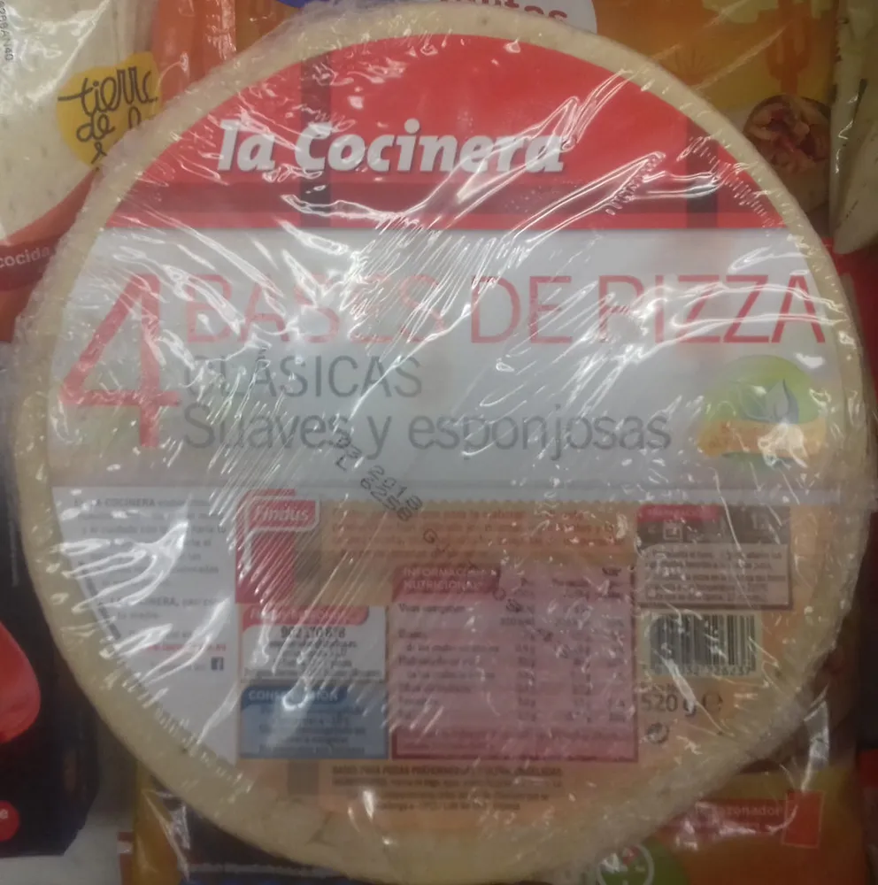 Bases de pizza Clásicas
