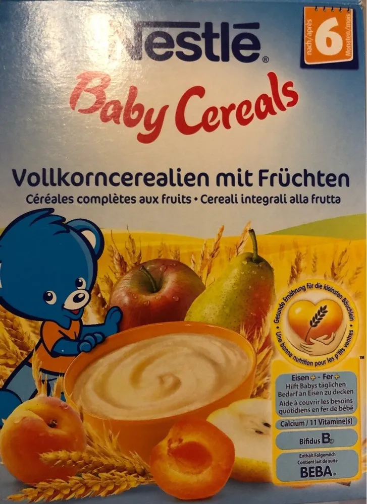 Baby cereals