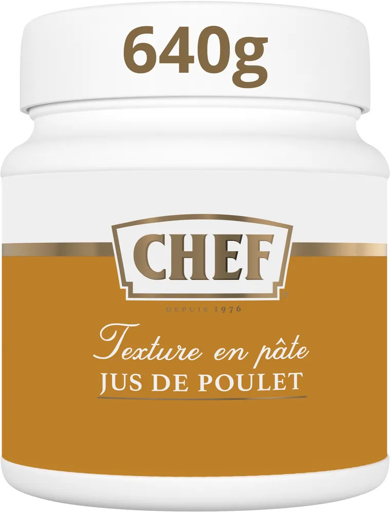 Jus de Poulet Premium CHEF Pot de 640 g - pour 8L