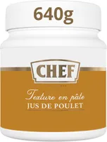Jus de Poulet Premium CHEF Pot de 640 g - pour 8L