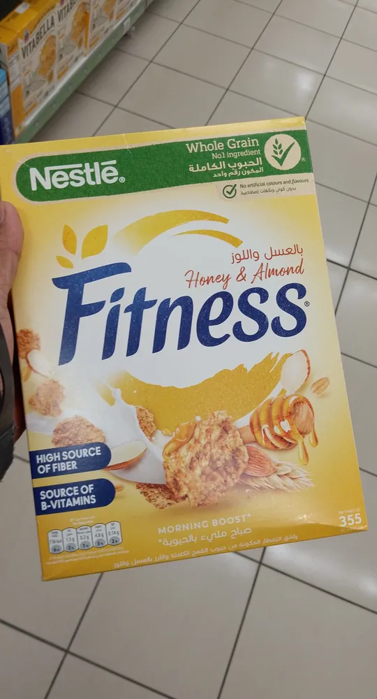 Nestle fitness honey and almond