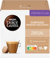 Capsules NESCAFE DOLCE GUSTO Espresso Macchiato Cortado 16 Capsules