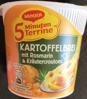 Kartoffelbrei mit Rosmarin & Kräutercroutons