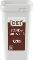 Fonds Brun Lié CHEF - Boîte de 1,2 kg pour 30 L à 80 L