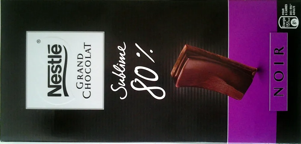 Grand Chocolat Sublime 80%
