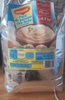 Puré de patatas con leche granulado
