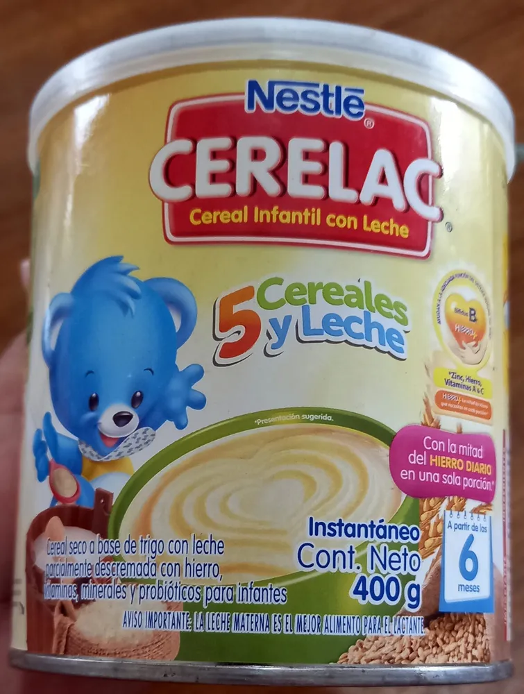 5 Cereales y Leche
