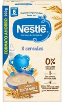 Papilla de 8 cereales
