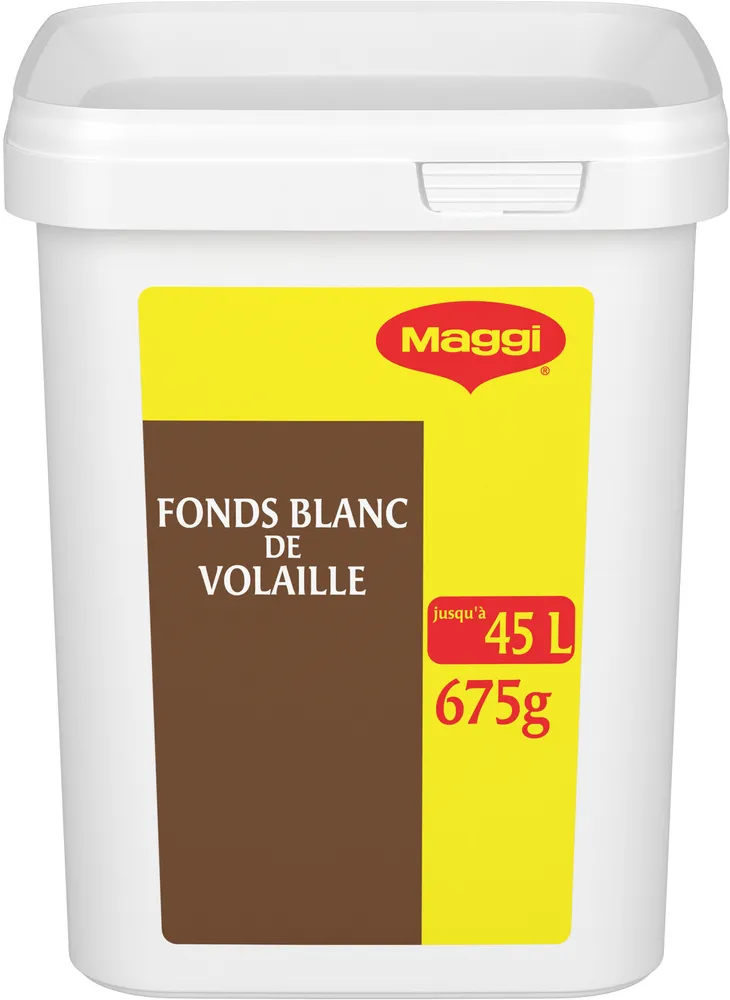 Fonds Blanc de Volaille MAGGI - Boîte de 675 g pour 22,5 L à 45 L