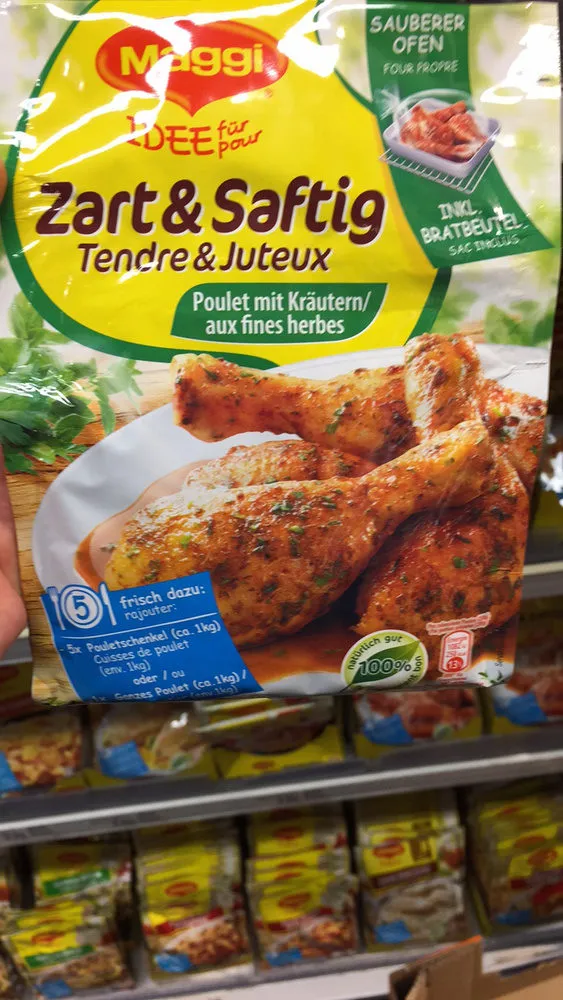 Tendre & Juteux sauce aux fines herbes