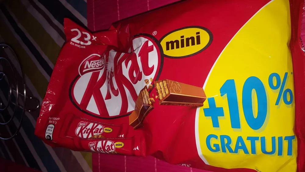 KITKAT Mini Barre au chocolat au Lait, 350g +10%, format promotionnel