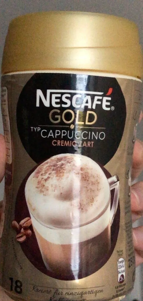 Nescafe gold cappuccino cremig zart