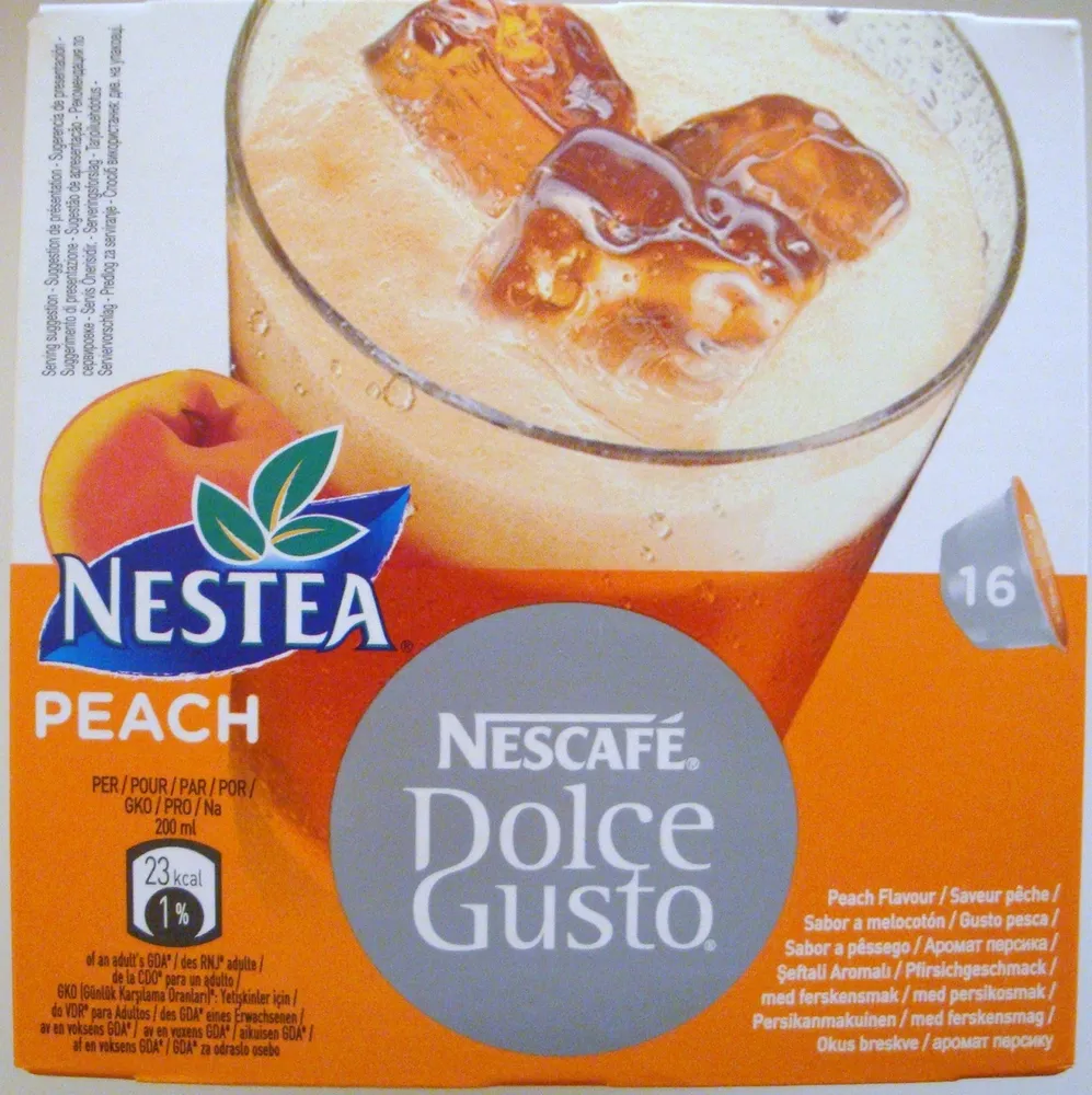 Dolce Gusto Nestea peach