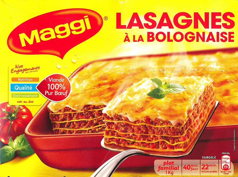 Lasagnes à la Bolognaise - 1 kg - Maggi