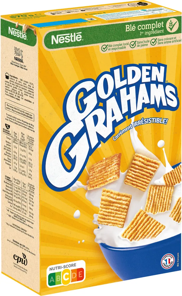 NESTLE GOLDEN GRAHAMS Céréales 570g