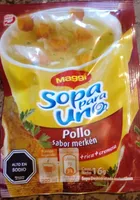 Sopa para uno pollo sabor merken